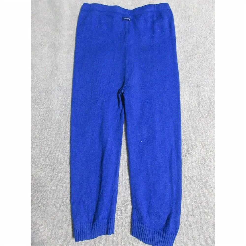 BabyGap Toddler Pull-On Sweatpants 18-24 Months Royal Blue Knit Ribbed